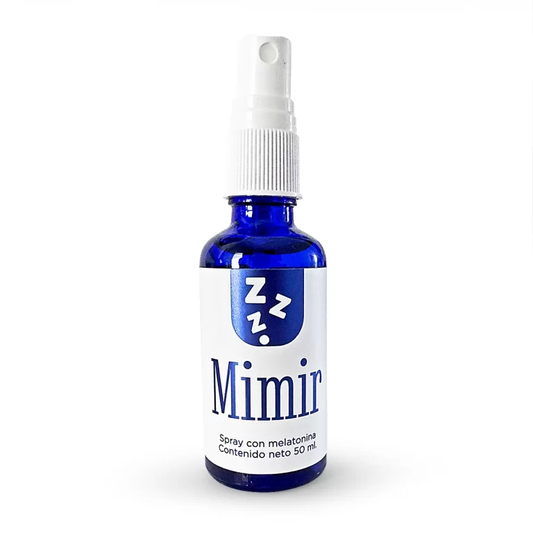 Spray para dormir Mimir con melatonina y aceites esenciales para un sueño reparador